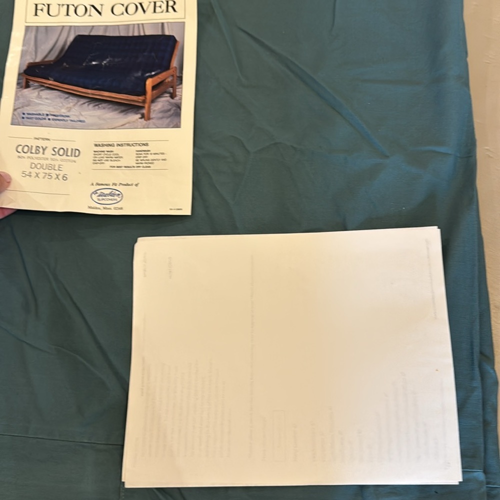 Double Size Futon Cover - Picture 3 of 3